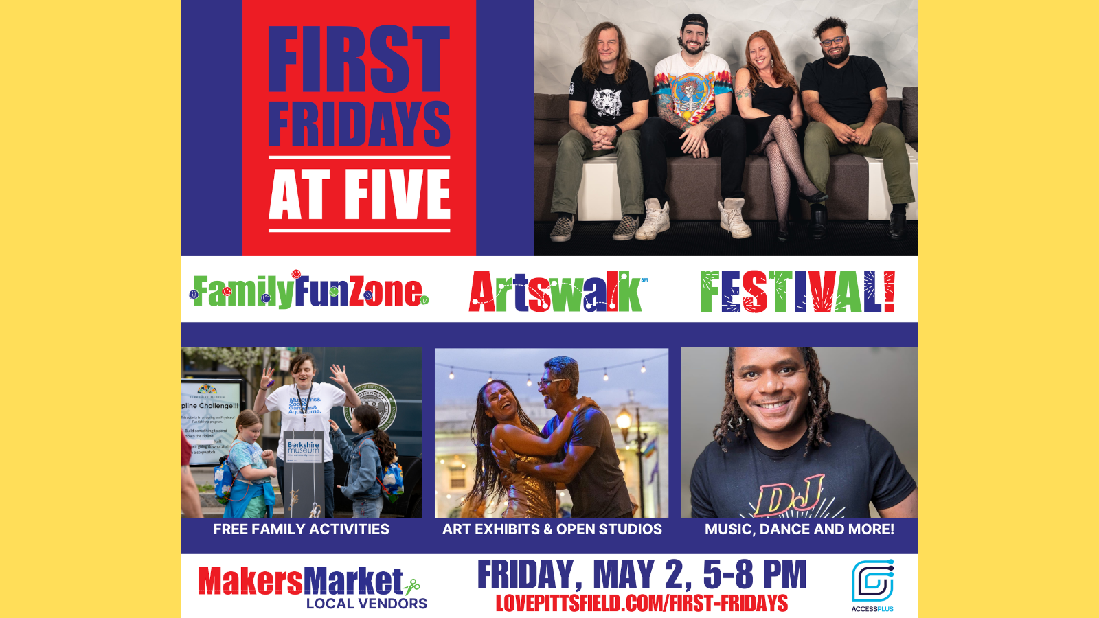 May 2 First Fridays at Five!