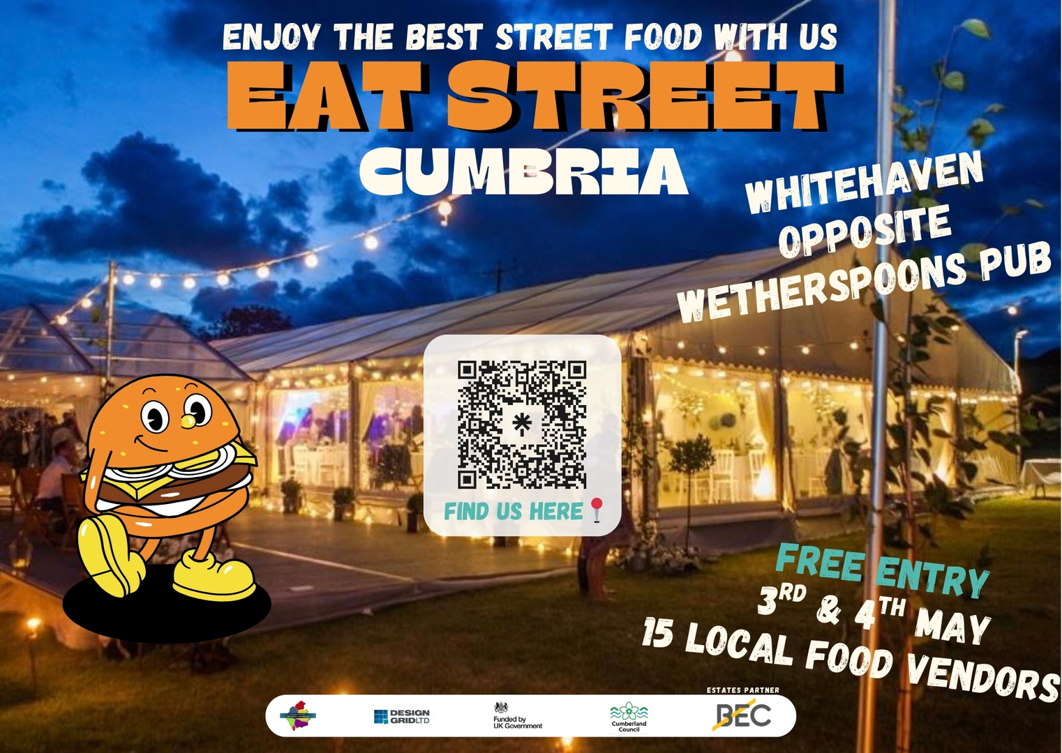 Eat Street Cumbria | Whitehaven 3rd & 4th May (FREE ENTRY) - Eat Street Cumbria | Whitehaven 3rd & 4th May (FREE ENTRY)