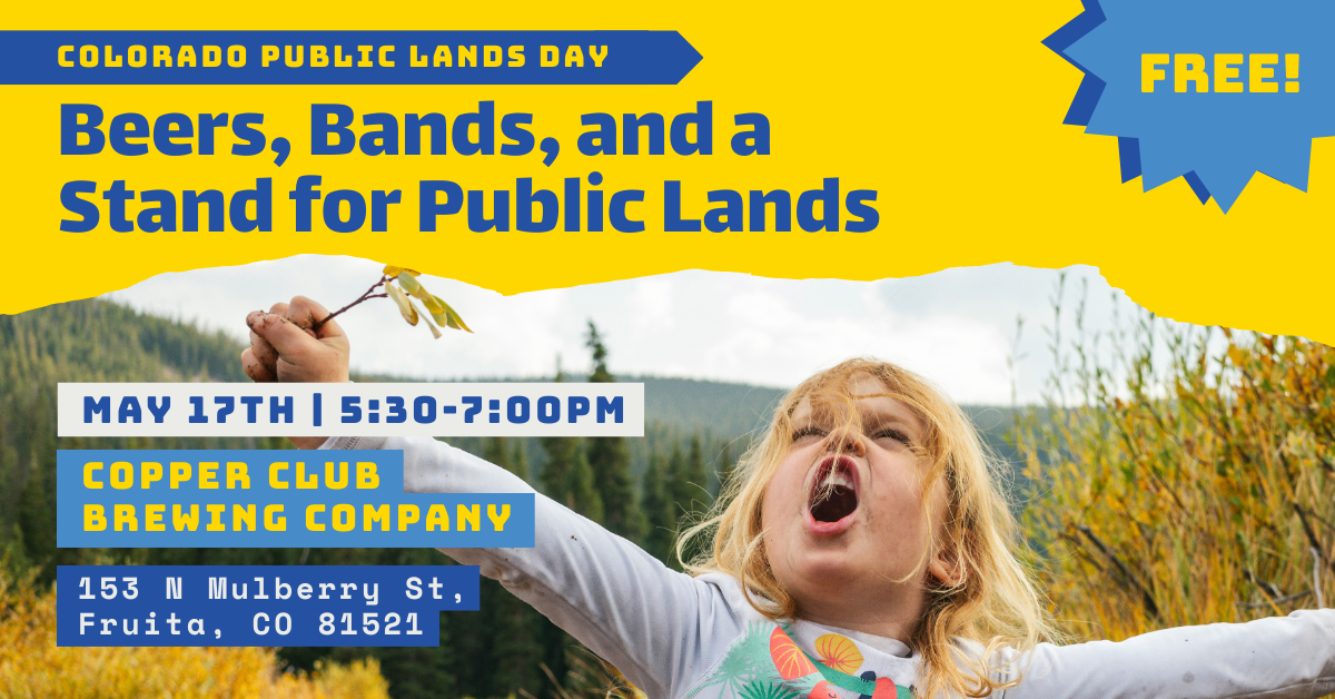 Beers, Bands, and a Stand for Public Lands