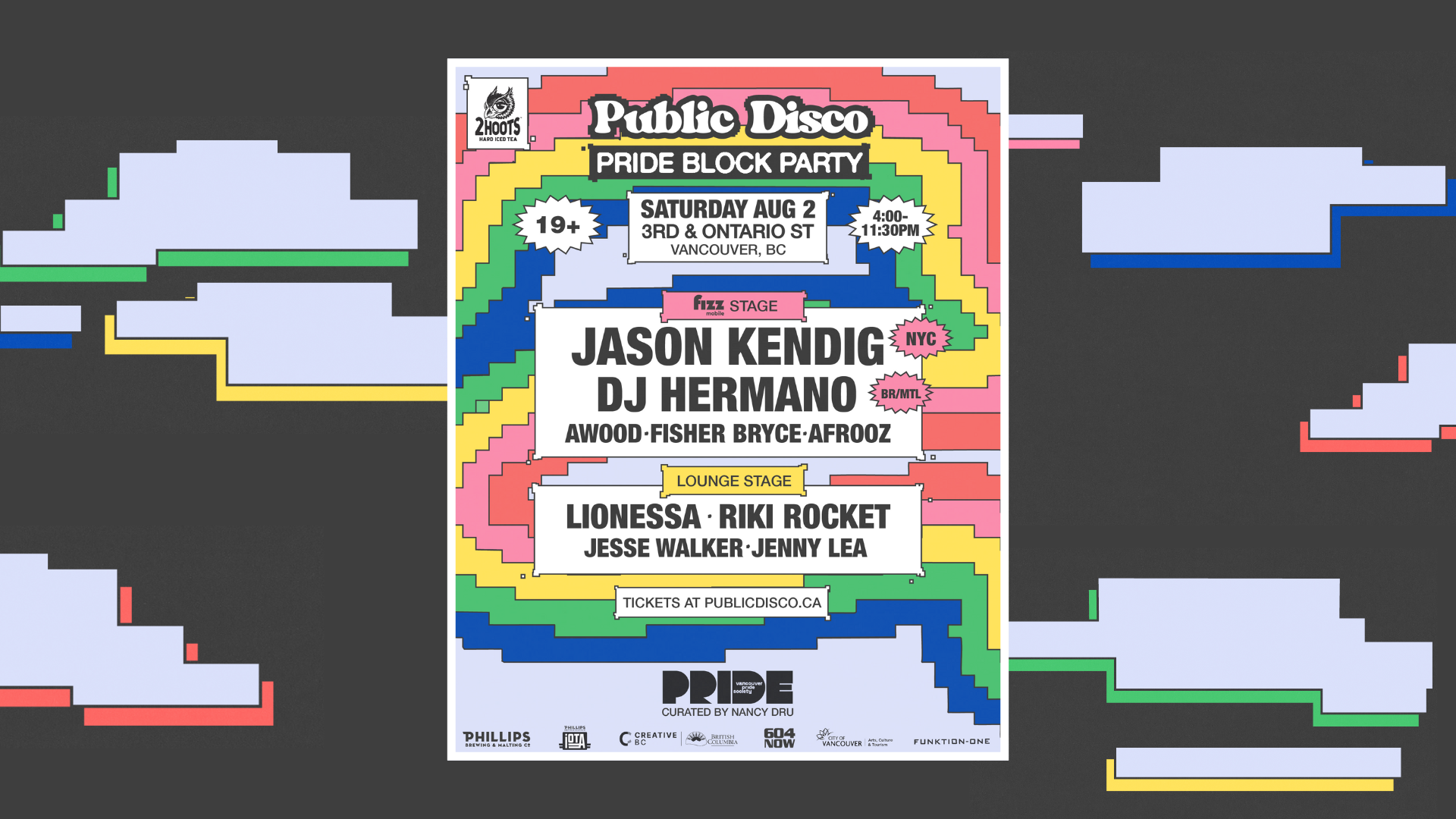 Public Disco Pride Block Party: Jason Kendig, DJ Hermano + More