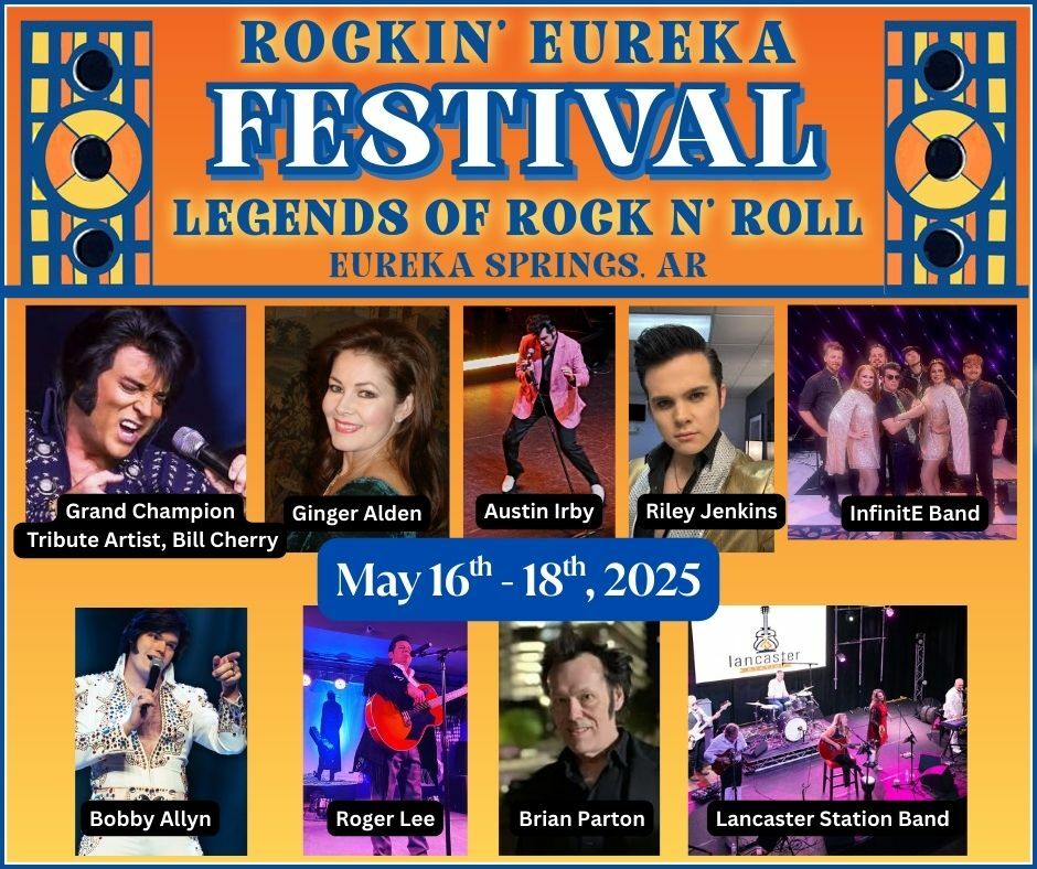 Rockin' Eureka Legends of Rock 'n' Roll Festival - Rockin' Eureka Legends of Rock 'n' Roll Festival