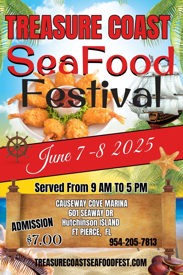 Treasure Coast Seafood & Marine Wildlife Art Festival Returns June 7-8, 2025