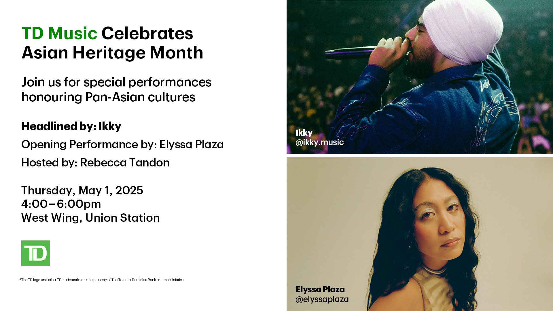 TD Music Celebrates Asian Heritage Month