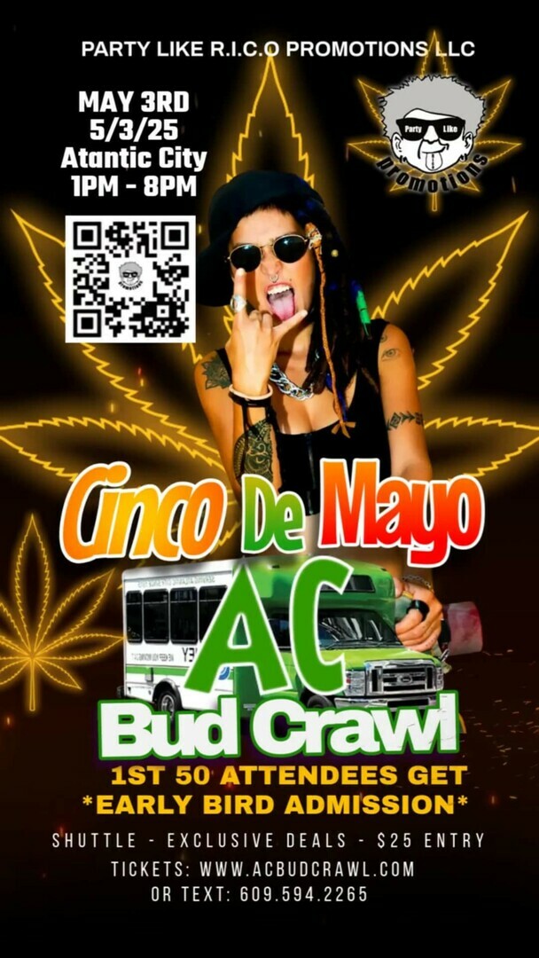 Cinco De Mayo Atlantic City Bud Crawl