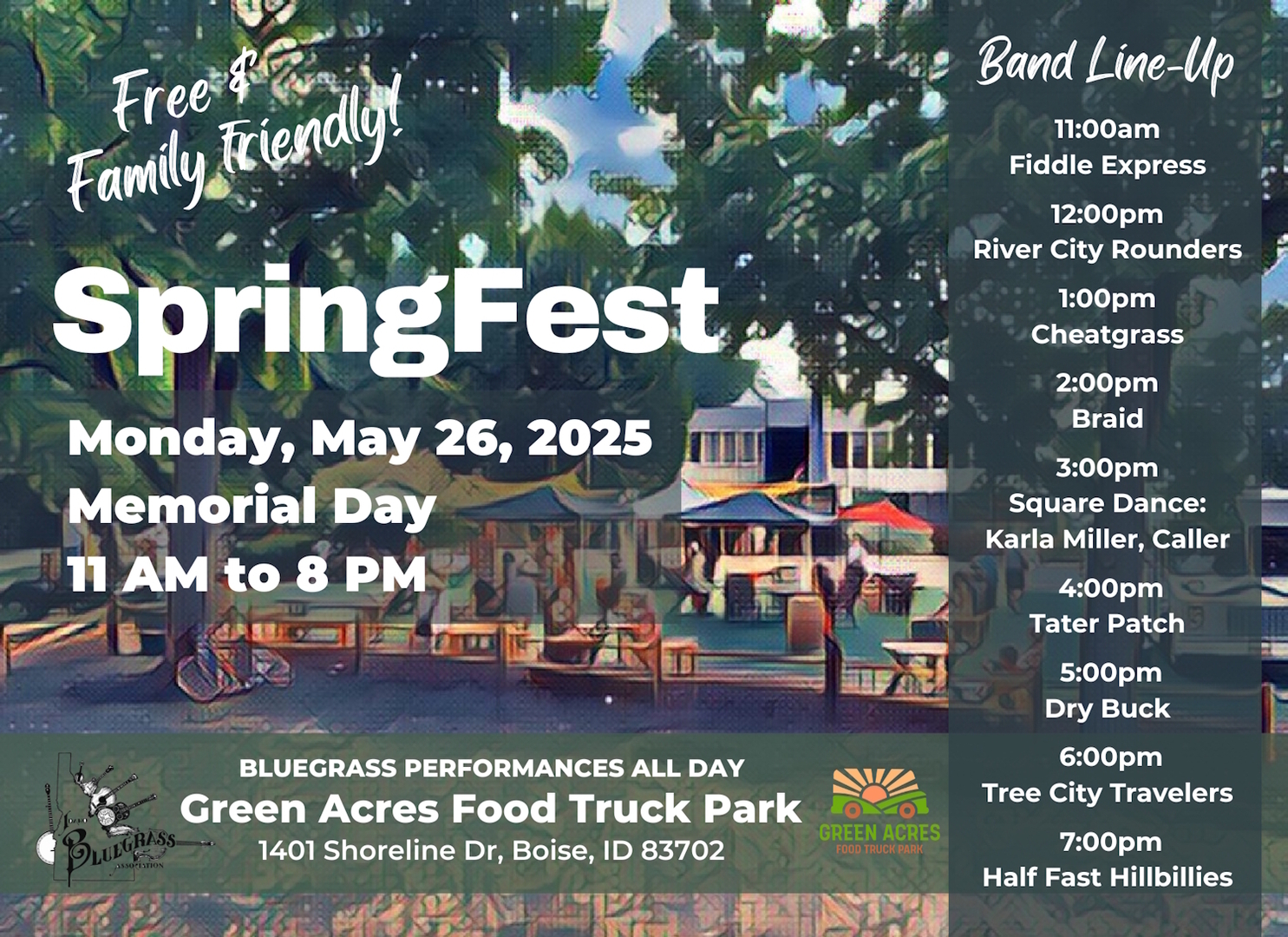 Idaho Bluegrass Association SpringFest