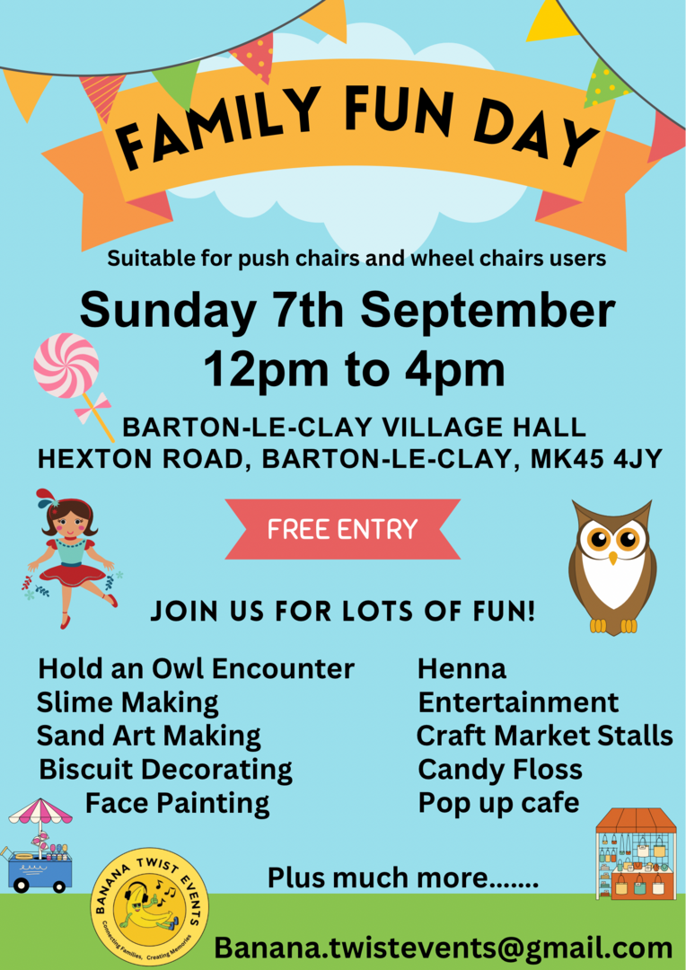 Barton Le Clay Family Fun Day Bedfordshire