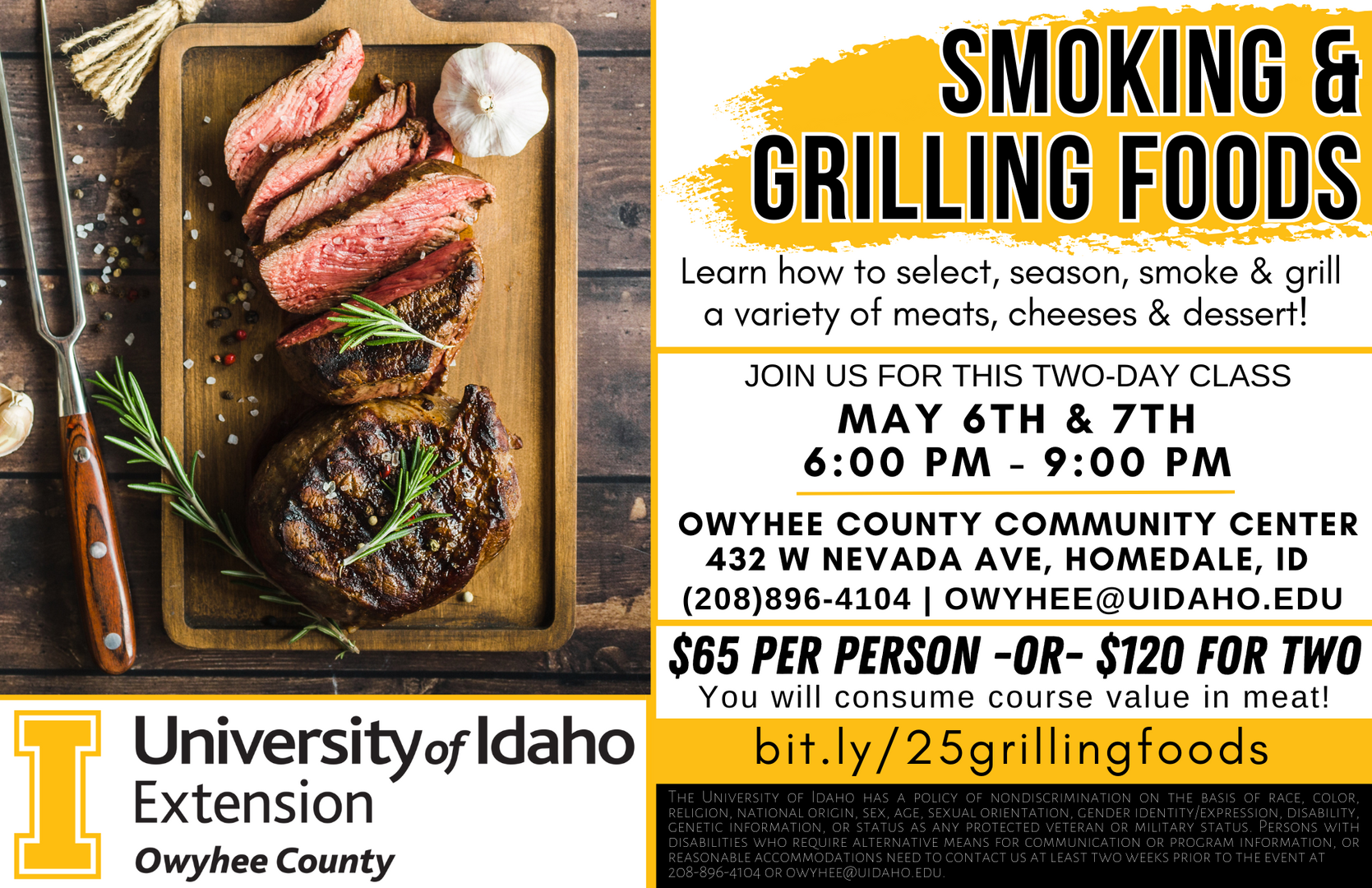 Smoking and Grilling Foods