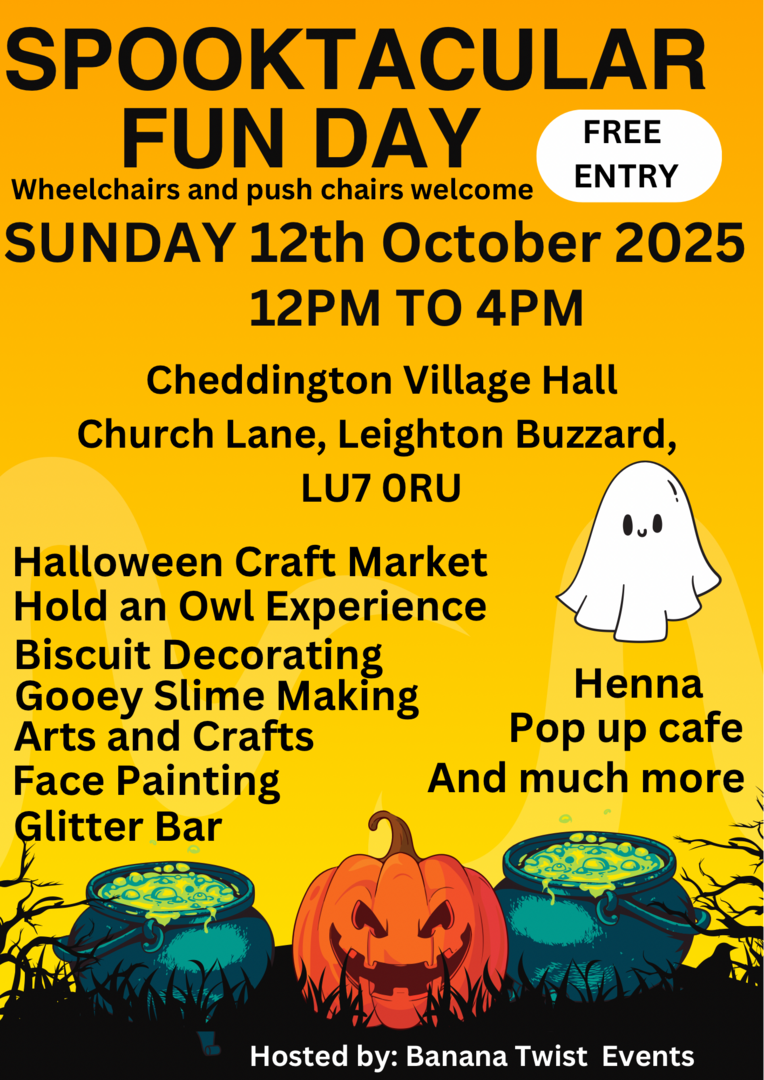Spooktacular Halloween Family Fun Day Cheddington