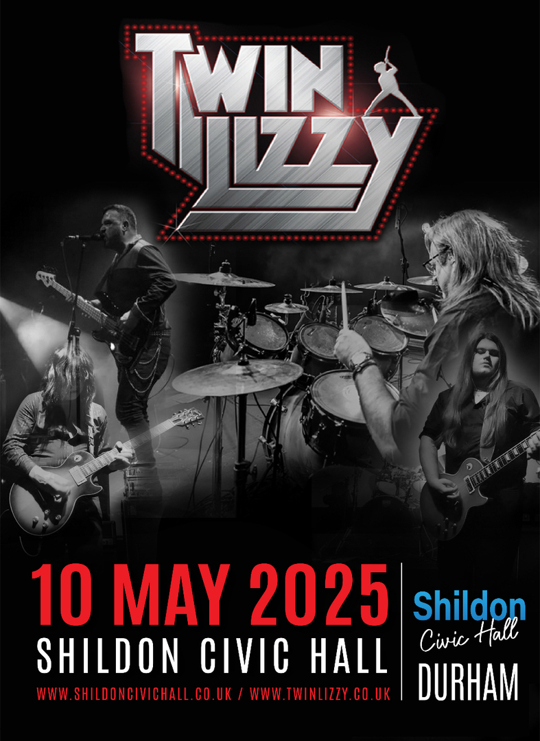 Twin Lizzy the Thin Lizzy Tribute Shildon Civic - Twin Lizzy the Thin Lizzy Tribute Shildon Civic