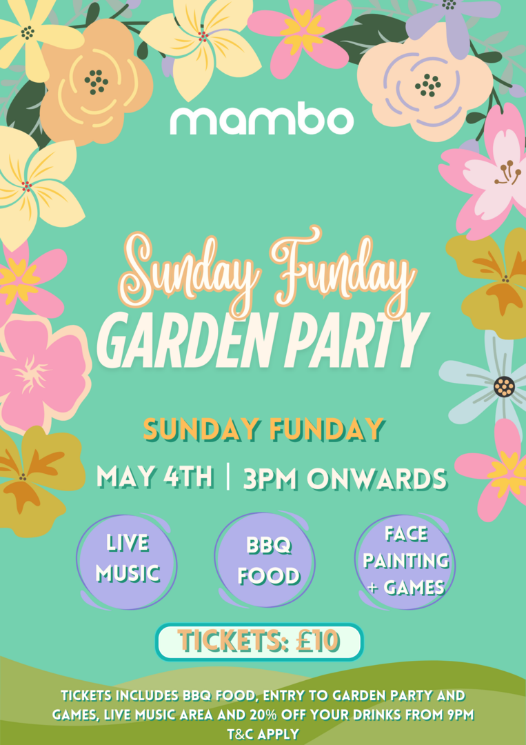 Sunday Funday - Garden Party
