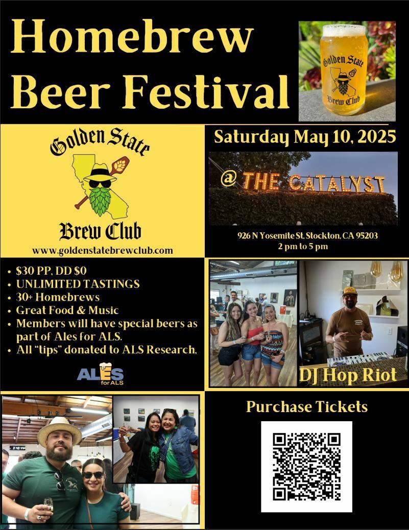 Golden State Brew Club Homebrew Beer Festival