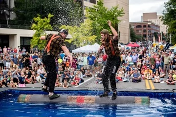 WV Living Events River Road Music Festival and Lumberjack Show