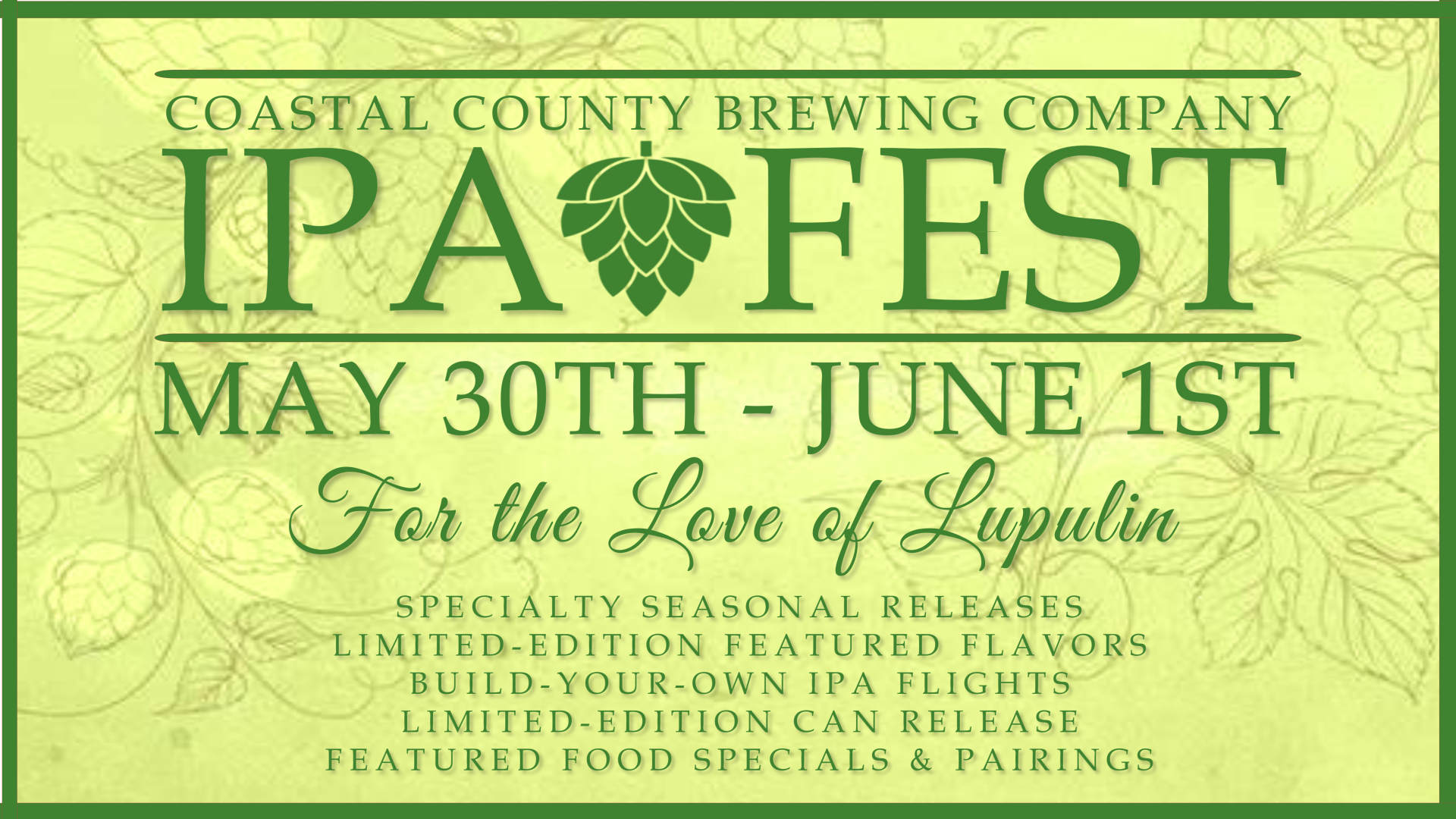 Coastal County IPA Fest