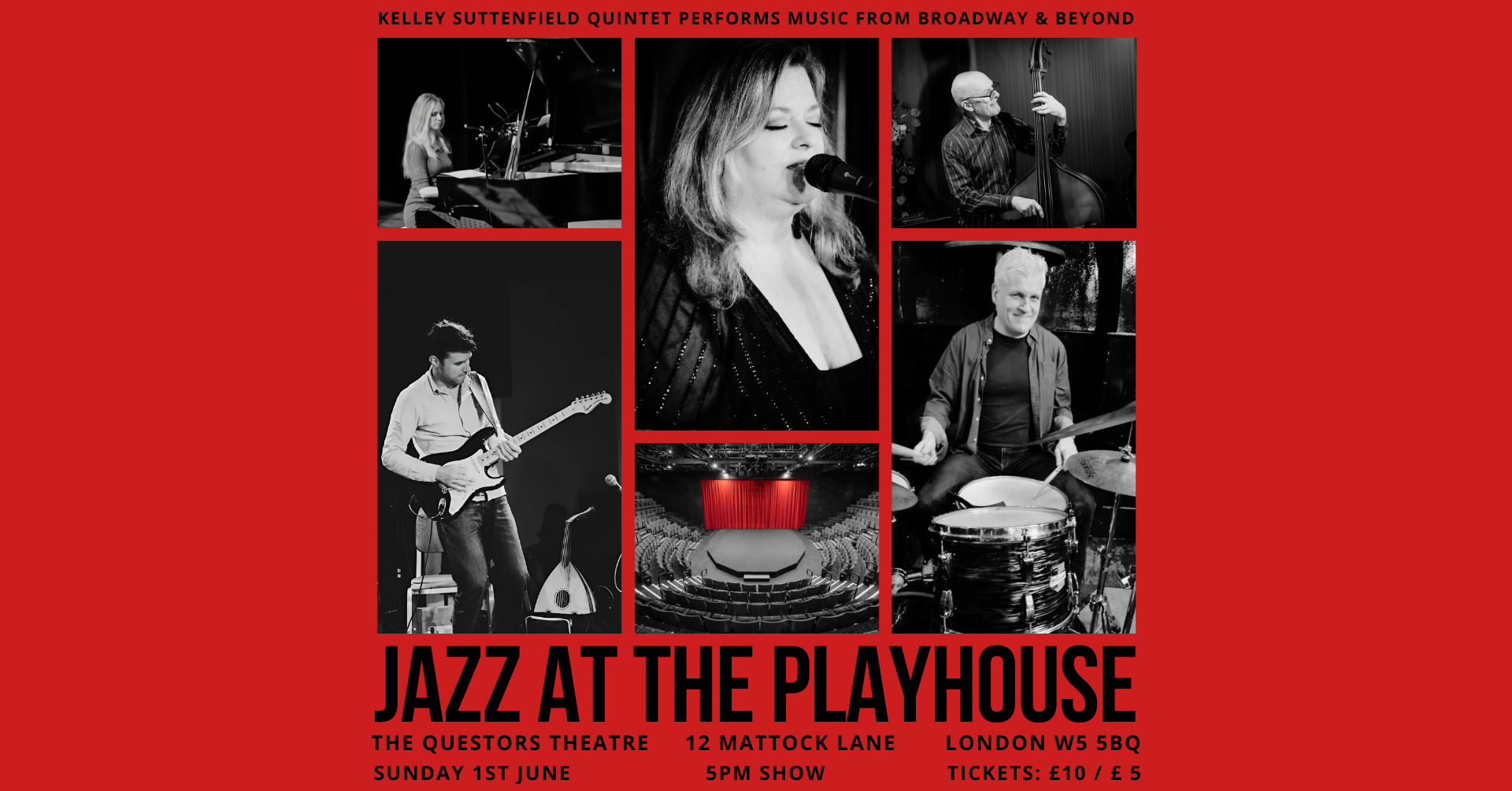 Jazz at the Playhouse: Broadway & Beyond at The Questors Theatre