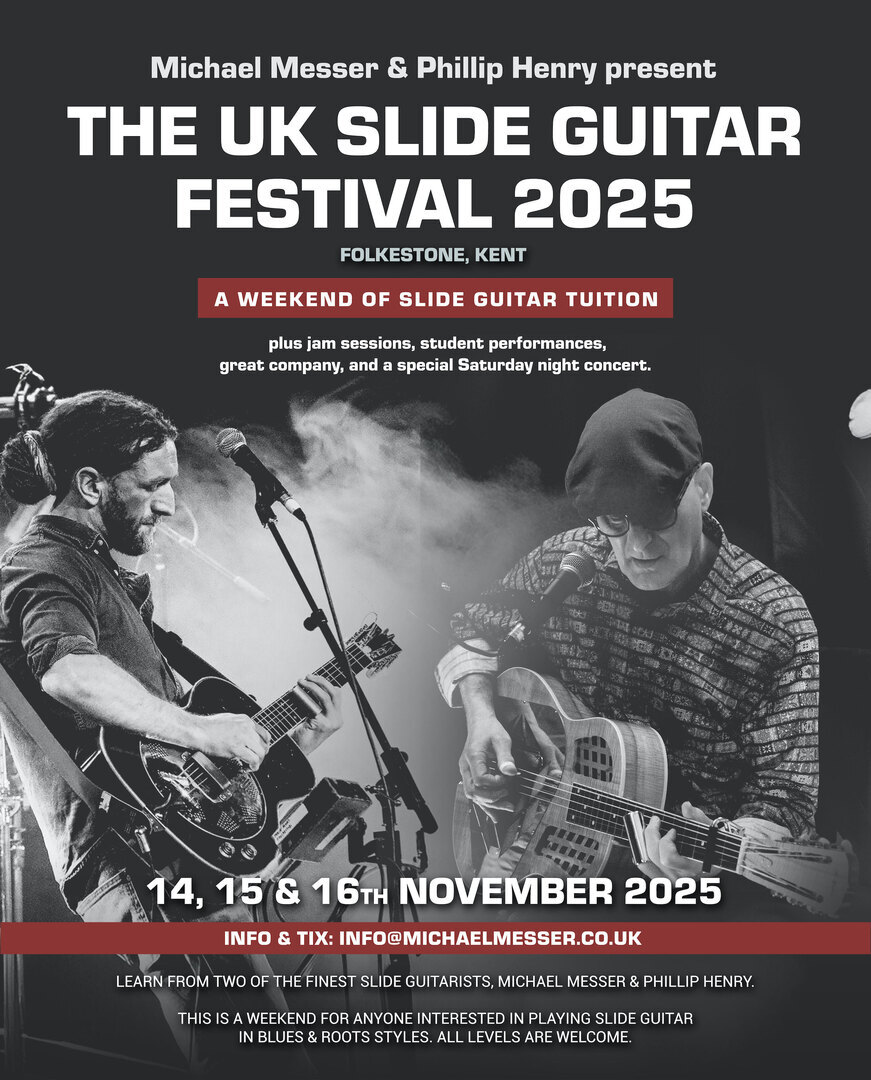 The UK Slide Guitar Festival 2025 - Folkestone
