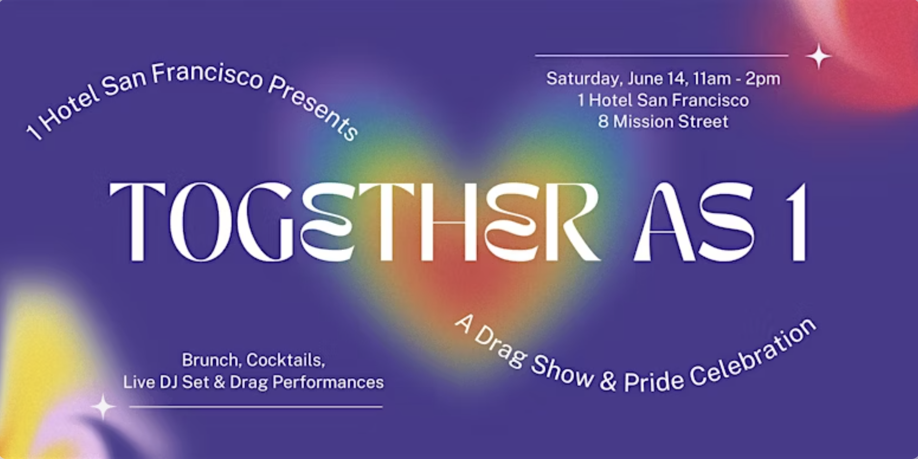 'Together as 1’ Pride Brunch at Terrene - 'Together as 1’ Pride Brunch at Terrene