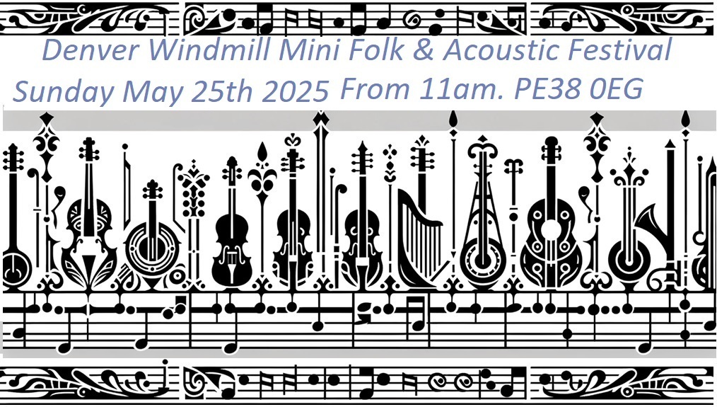 Free Mini Folk Festival Sunday 25th May from 11am