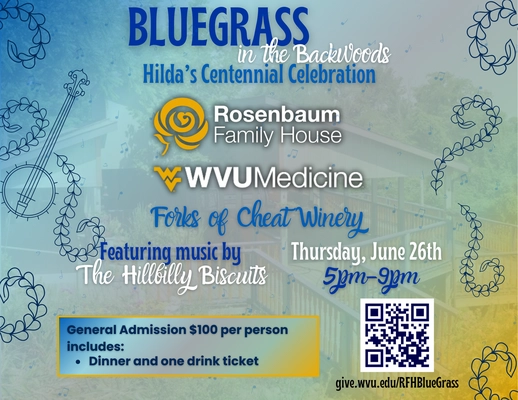 WV Living Events Bluegrass in the Backwoods: Hilda's Centennial