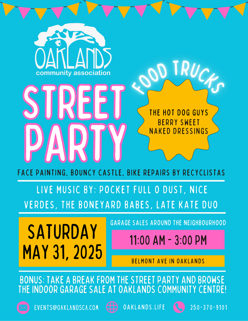 Oaklands Garage Sale Day & Street Party