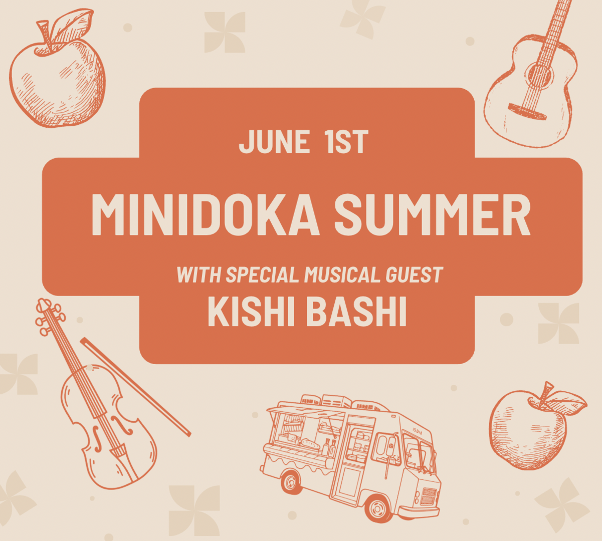 Minidoka Summer Celebration w/Kishi Bashi