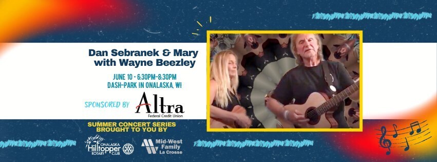 Dan Sebranek & Mary with Wayne Beezley at  Great River Sound
