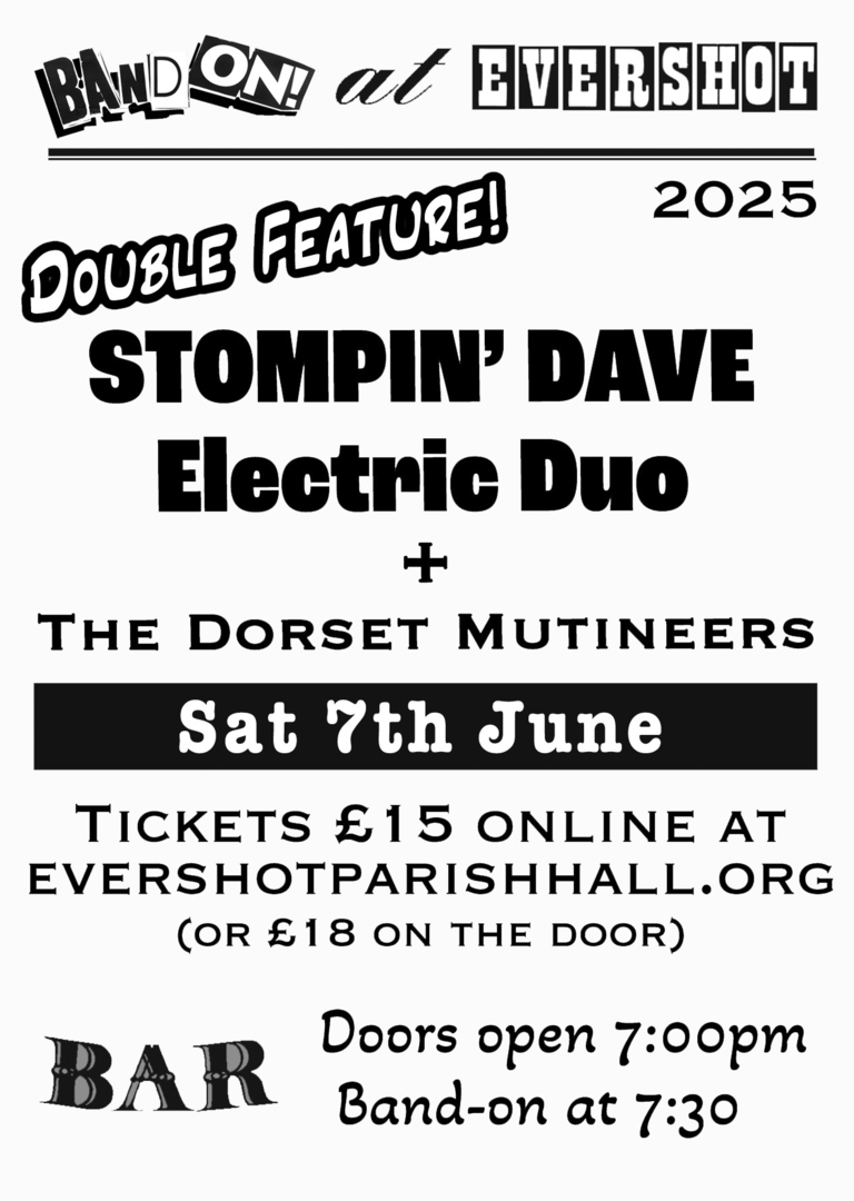 Stompin' Dave at Evershot Village Hall