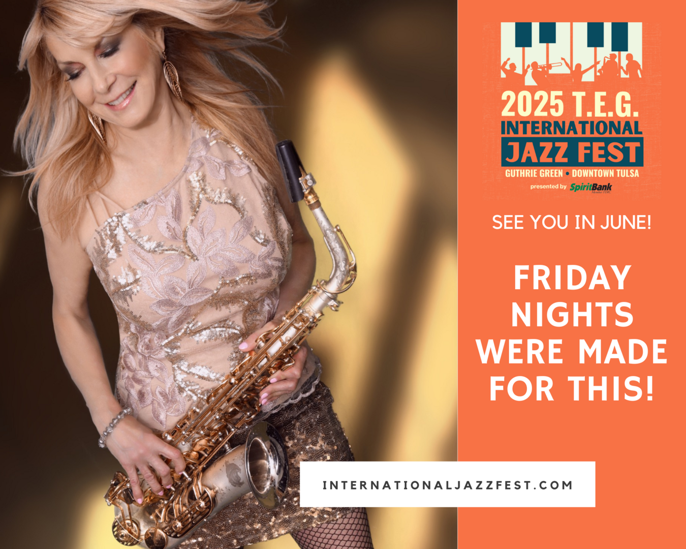 T.E.G International Jazz Fest Presented By Spirit Bank Member FDIC - T.E.G International Jazz Fest Presented By Spirit Bank Member FDIC