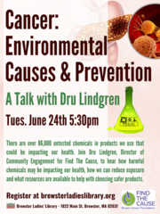 Cancer: Environmental Causes & Prevention: A Talk with Dru Lindgren