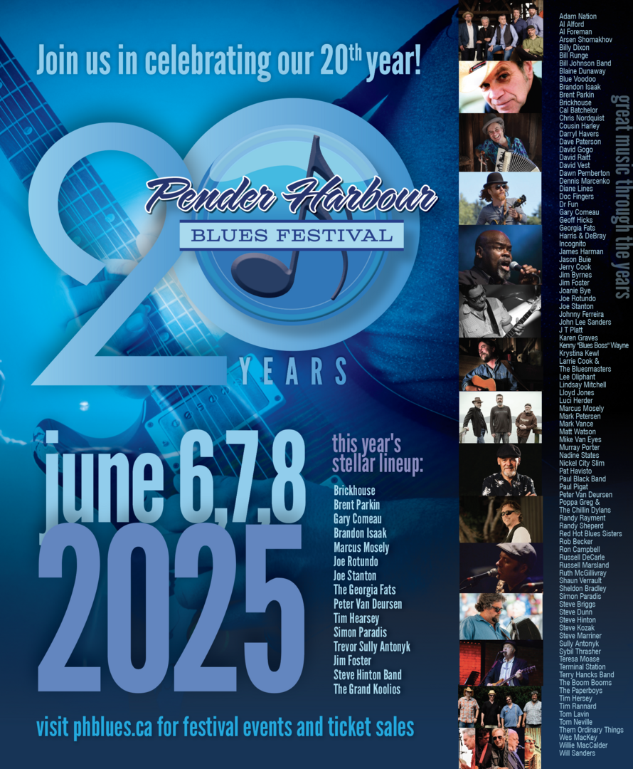 20th Annual Pender Harbour Blues Festival