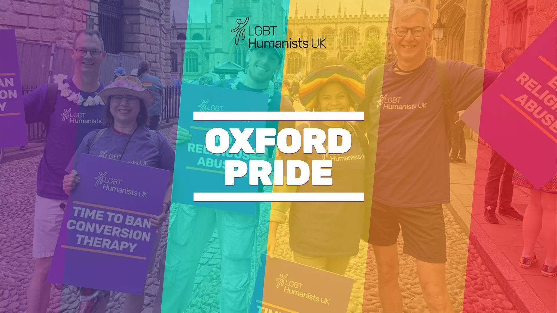 Oxford Pride: LGBT & Oxford Humanists on the march!