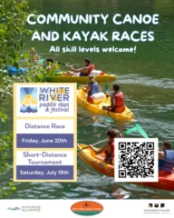 WTHR-TV Events 2025 White River Canoe Race Tournament (All Skill