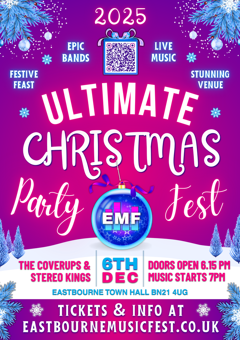 Ultimate Christmas Party Fest - Coming back to Eastbourne on 6th December 2025 at 7pm - Ultimate Christmas Party Fest - Coming back to Eastbourne on 6th December 2025 at 7pm