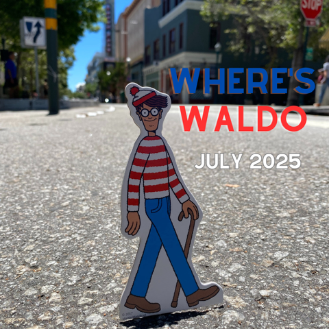 Where's Waldo in Downtown Santa Cruz