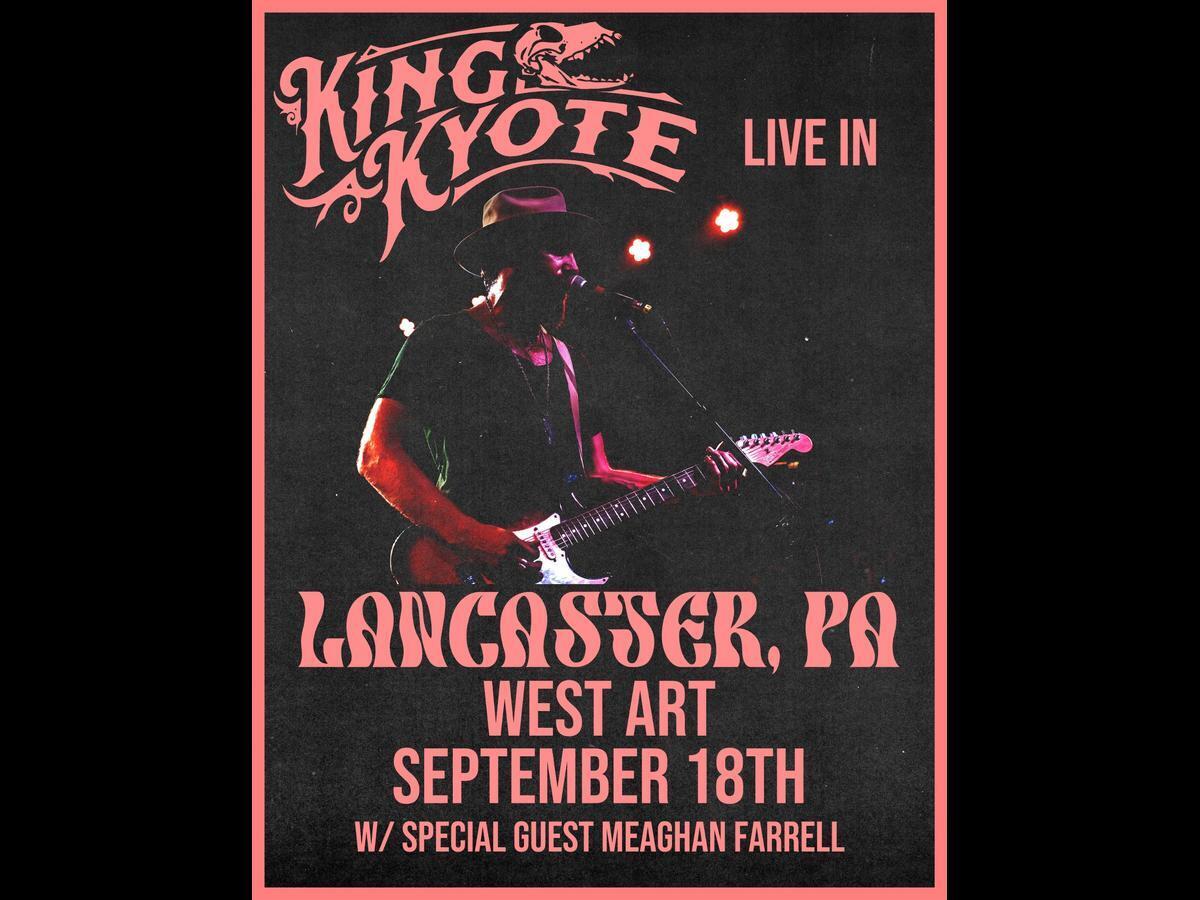 Rising Folk/Rock Act - King Kyote LIVE in Lancaster on September 18