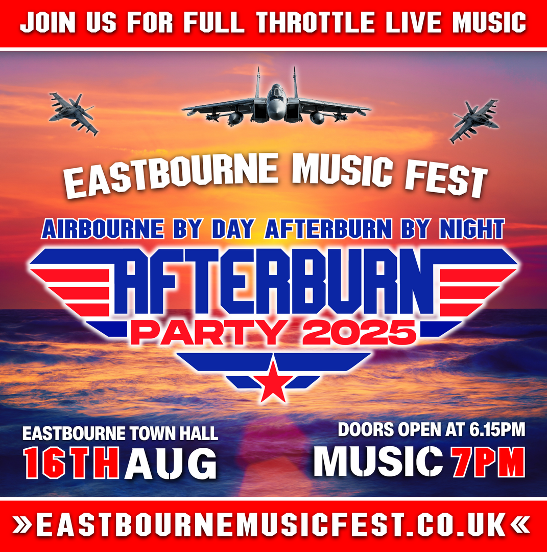 Eastbourne Afterburn Party Fest - Launching the Official Airboune Afterparty on 16th Aug 2025 at 7pm - Eastbourne Afterburn Party Fest - Launching the Official Airboune Afterparty on 16th Aug 2025 at 7pm