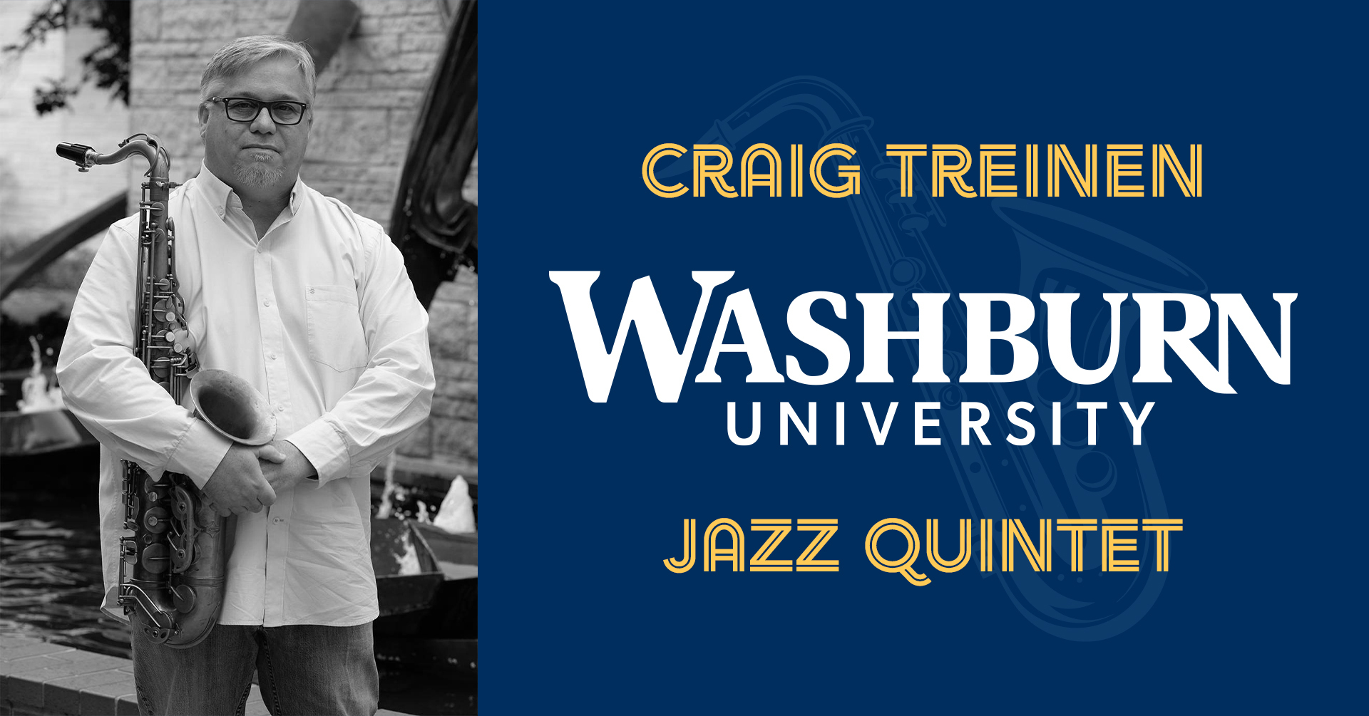 Prairiewood Jazz Series Presents Craig Treinen & Washburn Faculty Jazz Quintet