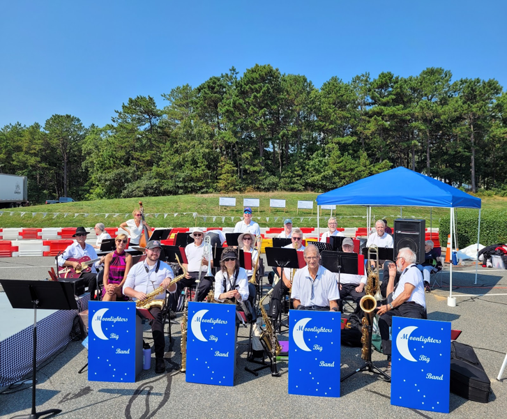 The Moonlighters Big Band perform at Lobster on the Lawn