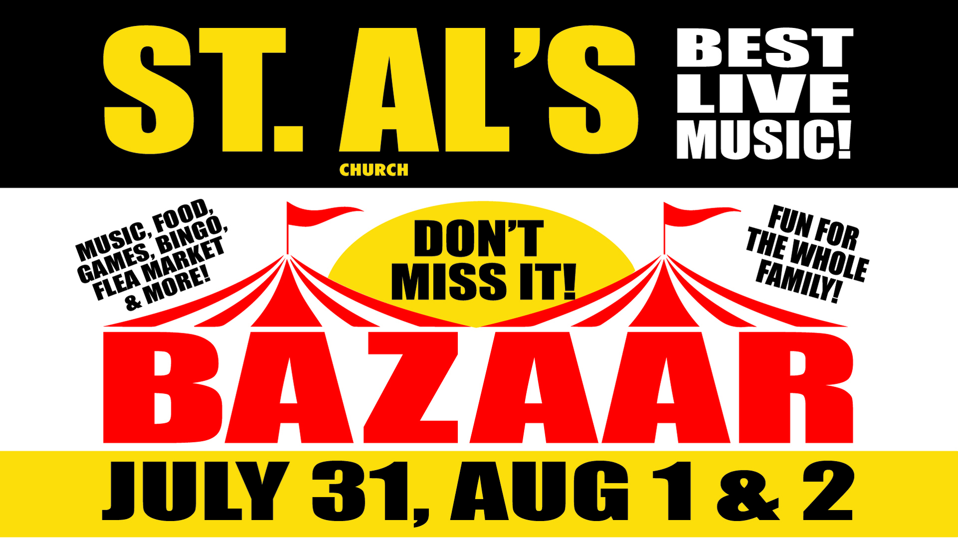 St. Al's Annual Bazaar!
