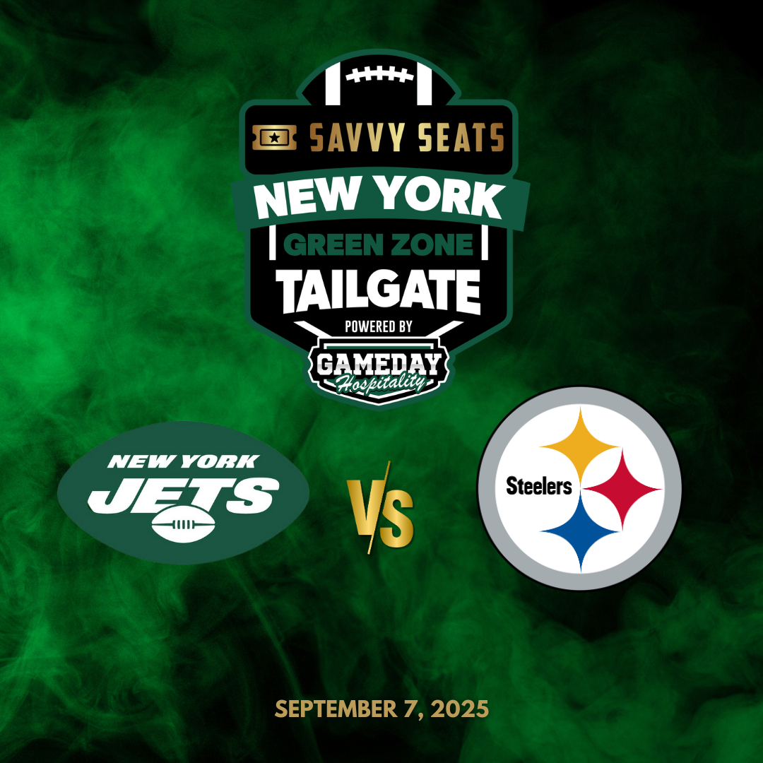 Jets and Steelers Savvy Seats Tailgate Zone New York Jets Tailgate Party