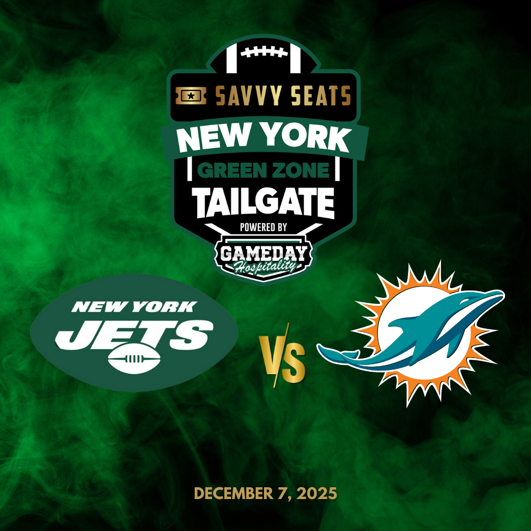 Jets and Dolphins Savvy Seats Tailgate Zone New York Jets Tailgate Party