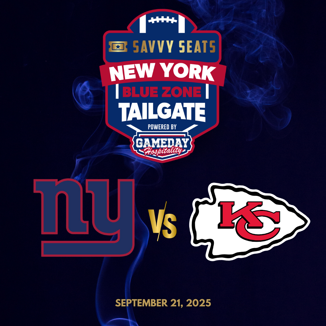 Giants vs Chiefs Savvy Seats Tailgate Zone New York Giants Tailgate Party