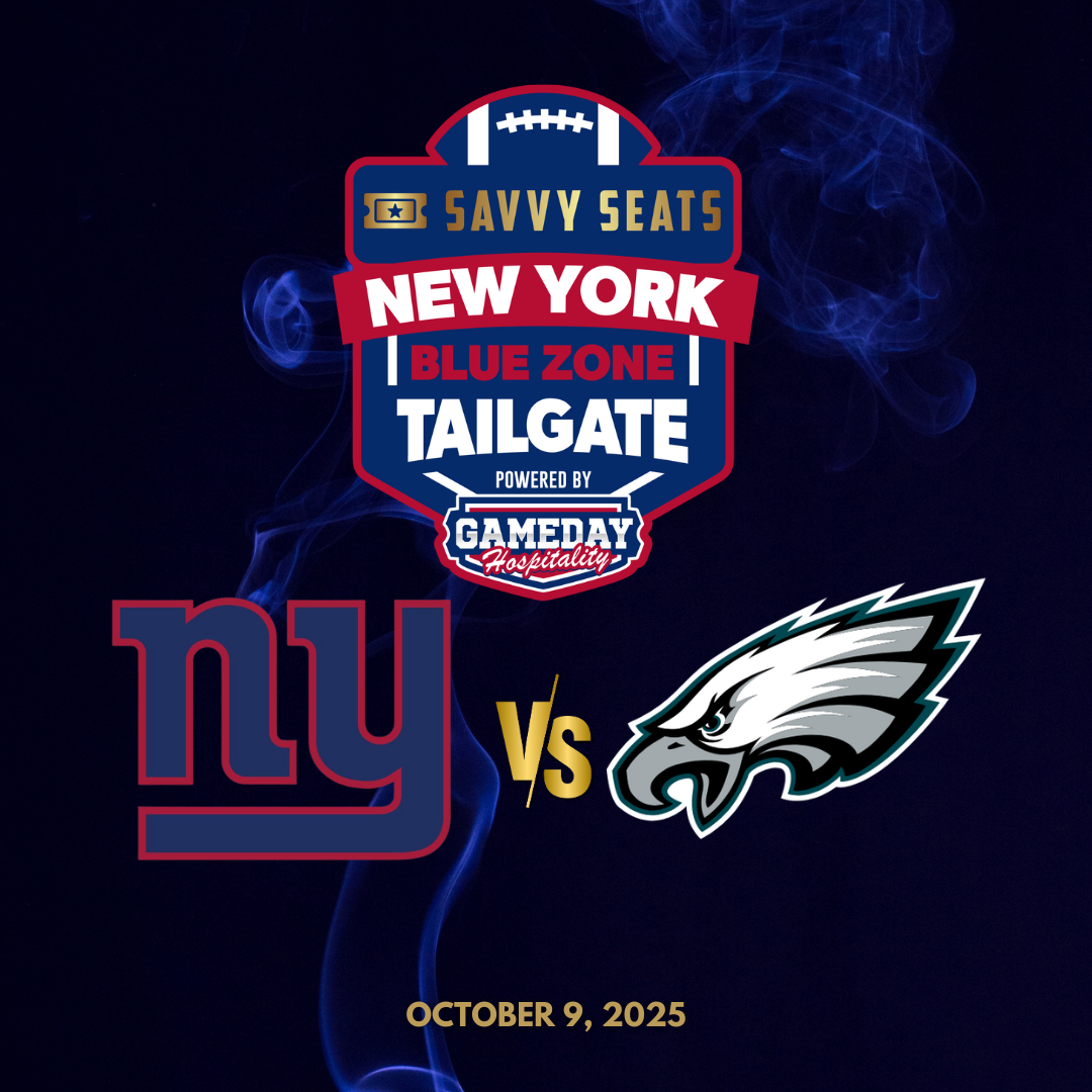 Giants vs Eagles Savvy Seats Tailgate Zone  New York Giants Tailgate Party - Giants vs Eagles Savvy Seats Tailgate Zone  New York Giants Tailgate Party