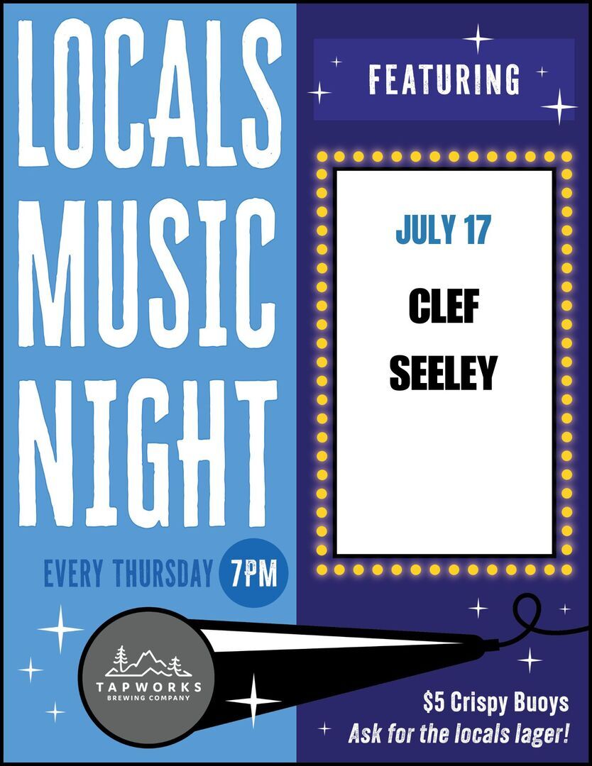 Locals Night featuring Clef Seeley