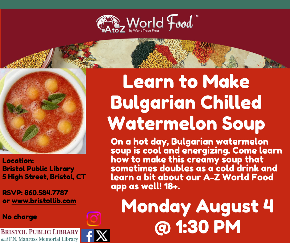 A-Z World Food: Bulgarian Chilled Watermelon Soup