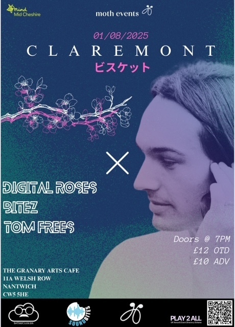 Live electronic and experimental dance music at The Granary Arts Cafe, Nantwich