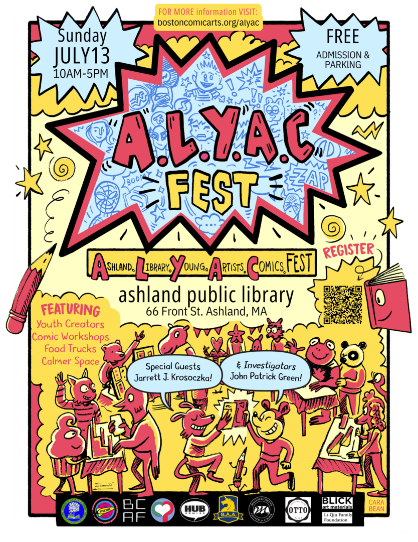 Ashland Library Young Artists Comics Fest!
