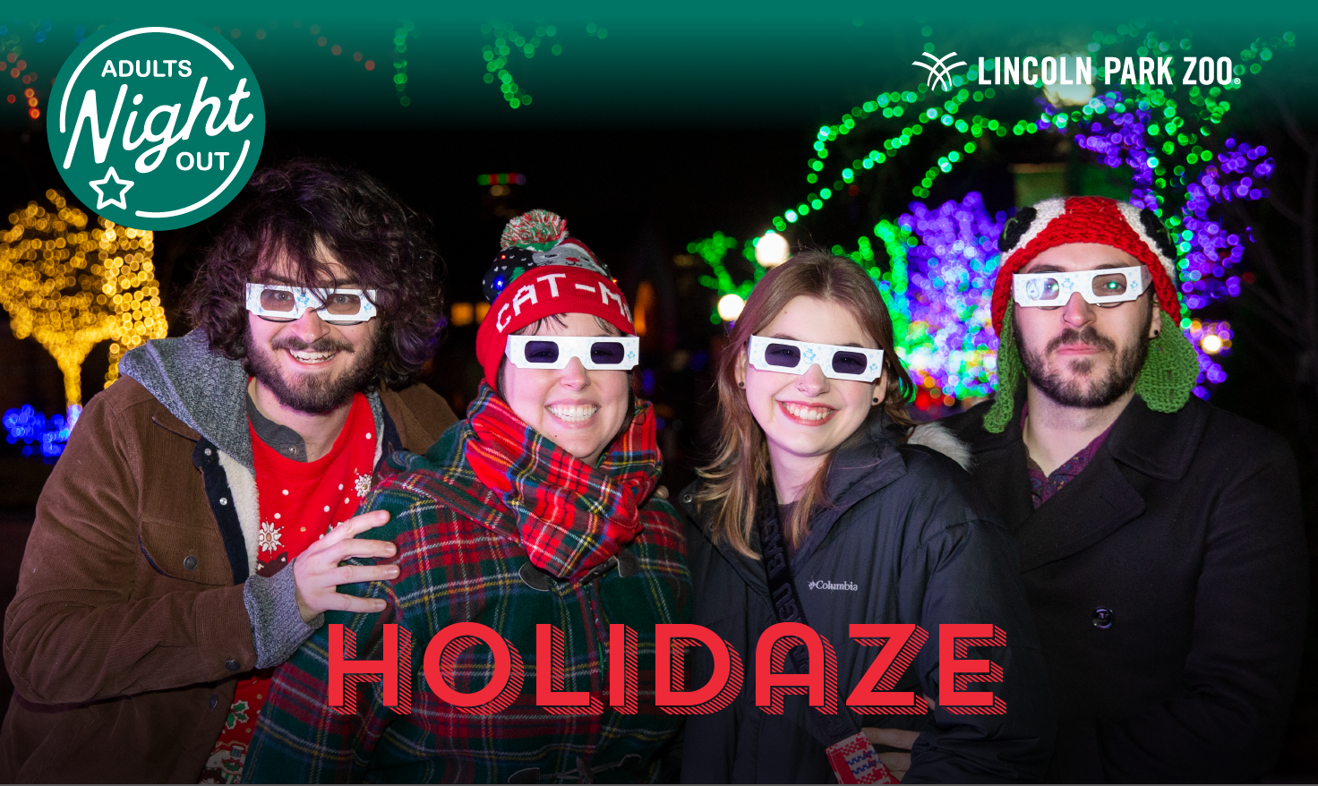 Adults Night Out: Holidaze at Lincoln Park Zoo - Adults Night Out: Holidaze at Lincoln Park Zoo