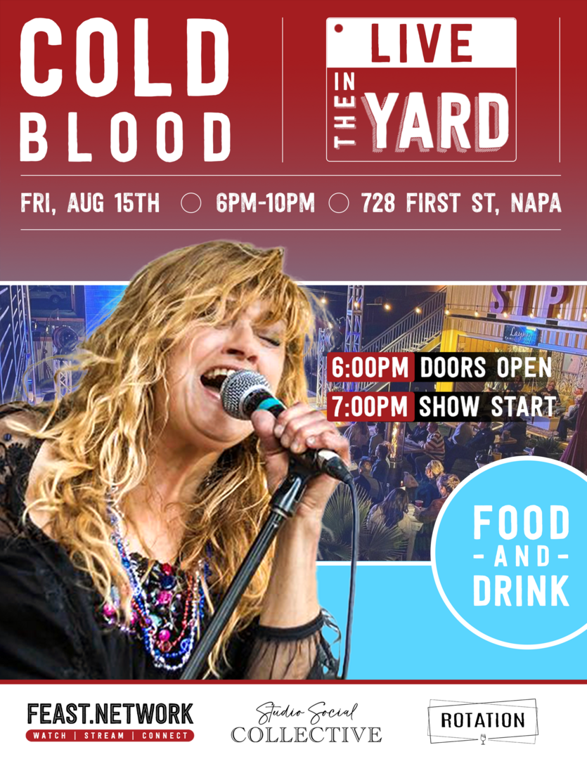 Cold Blood Live In The Yard by Feast it Forward