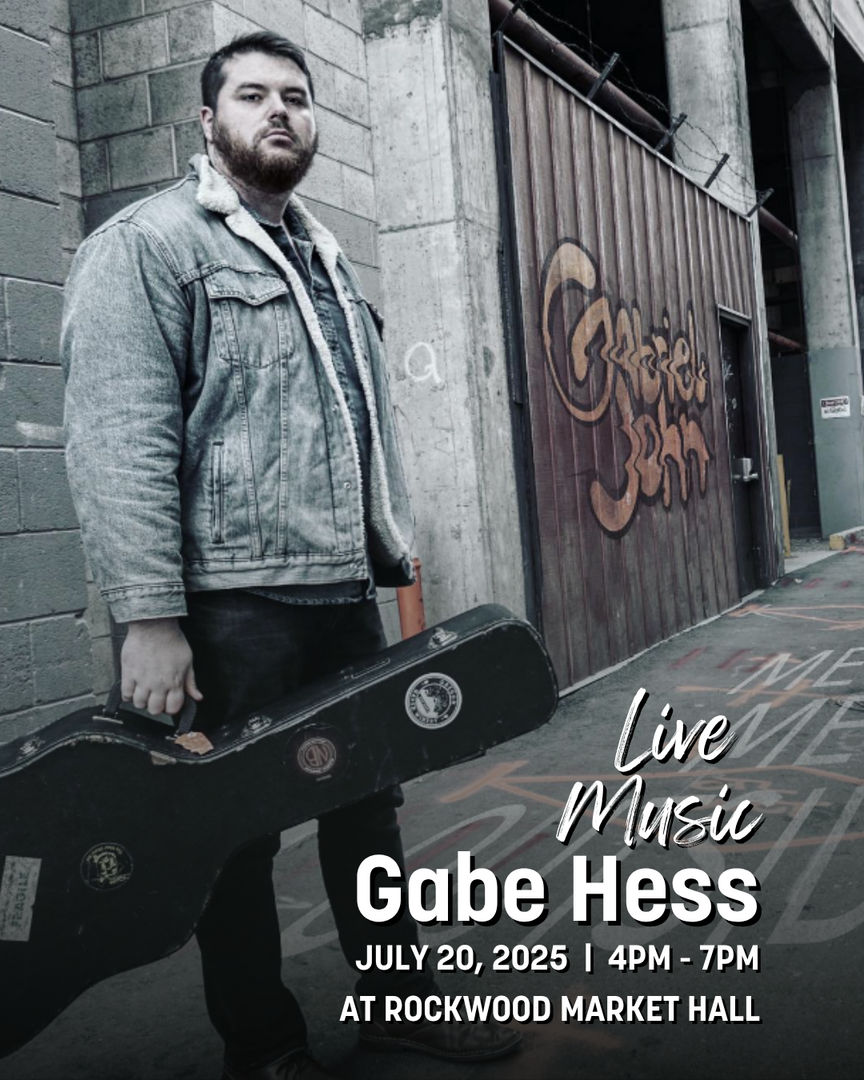Live Music with Gabe Hess at Rockwood Market Hall
