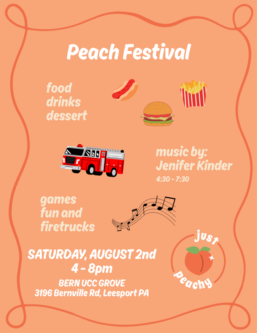 Peach Festival - Bern Reformed UCC